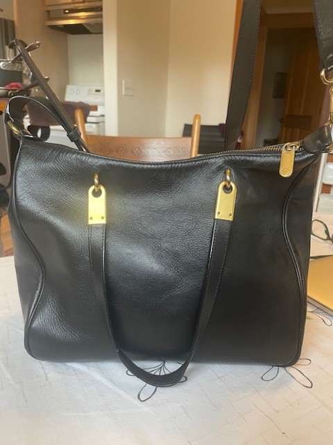 marc jacobs leather satchel bag