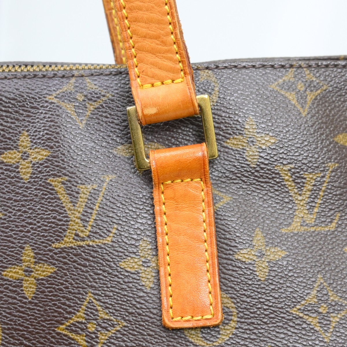 Best04 LOUIS VUITTON CABAS MEZZO HAND TOTE BAG MONOGRAM M51151 TH0092 RQ03237