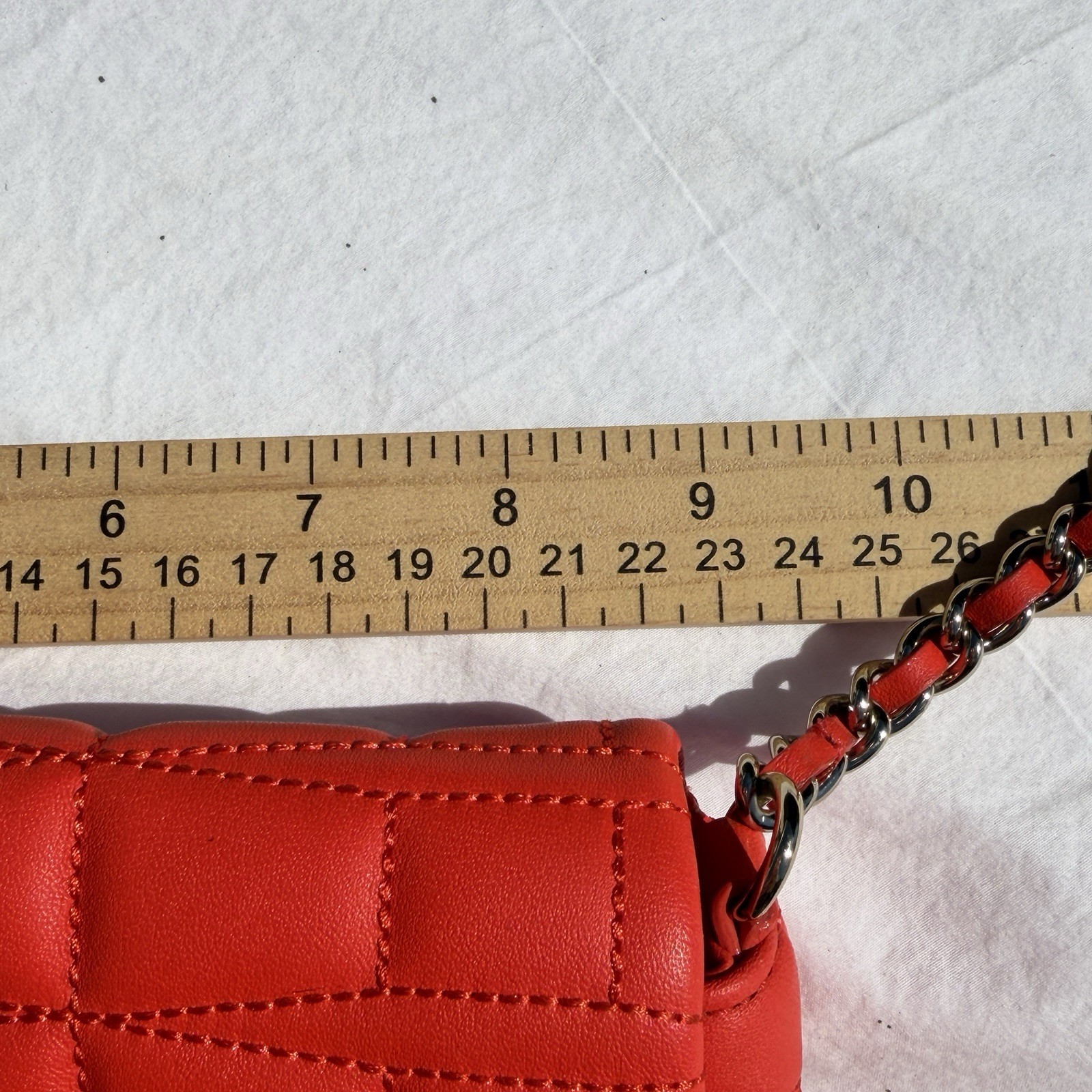 Kate Spade Brianne Quilted Leather Crossbody Bag Flame Red PXRU3530 NWT