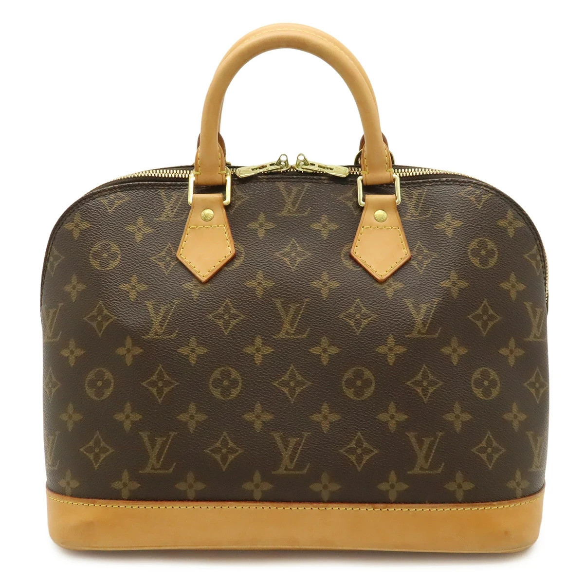 LOUIS VUITTON Monogram Alma Handbag, Dome Shape, M51130