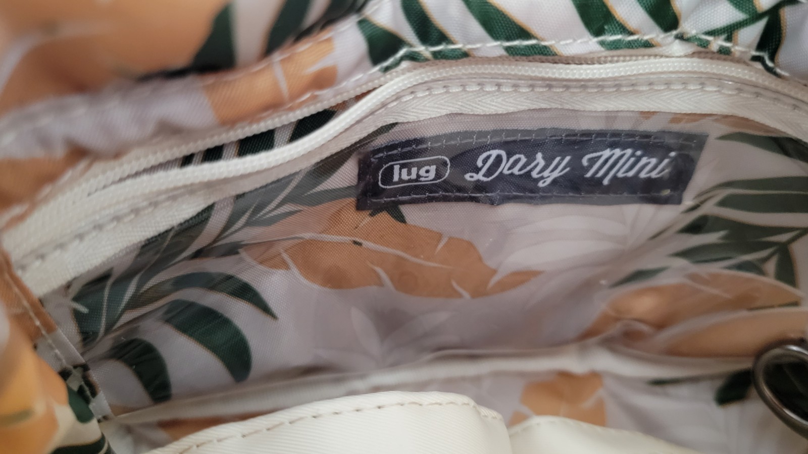 Lug NEW Dary Mini Crossbody Handbag Purse Ivory / Cream