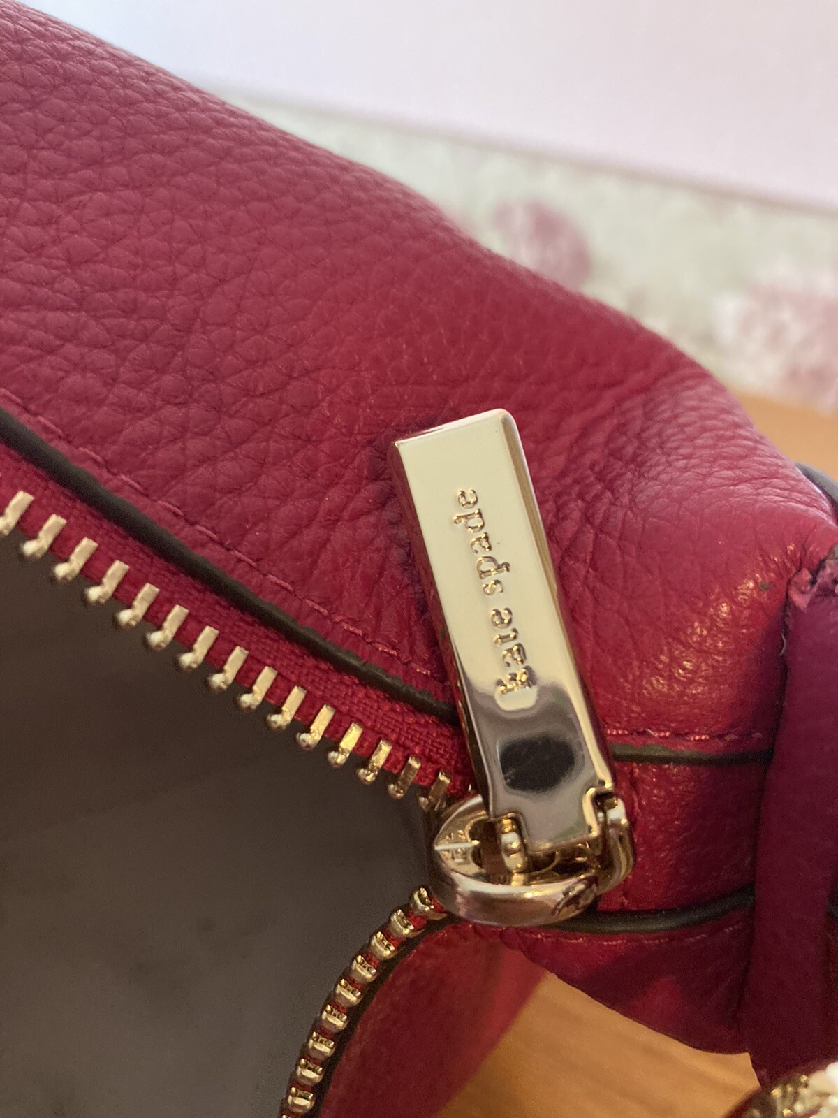 Kate Spade Rosie Renaissance Pebbled Leather Purse K5807￼