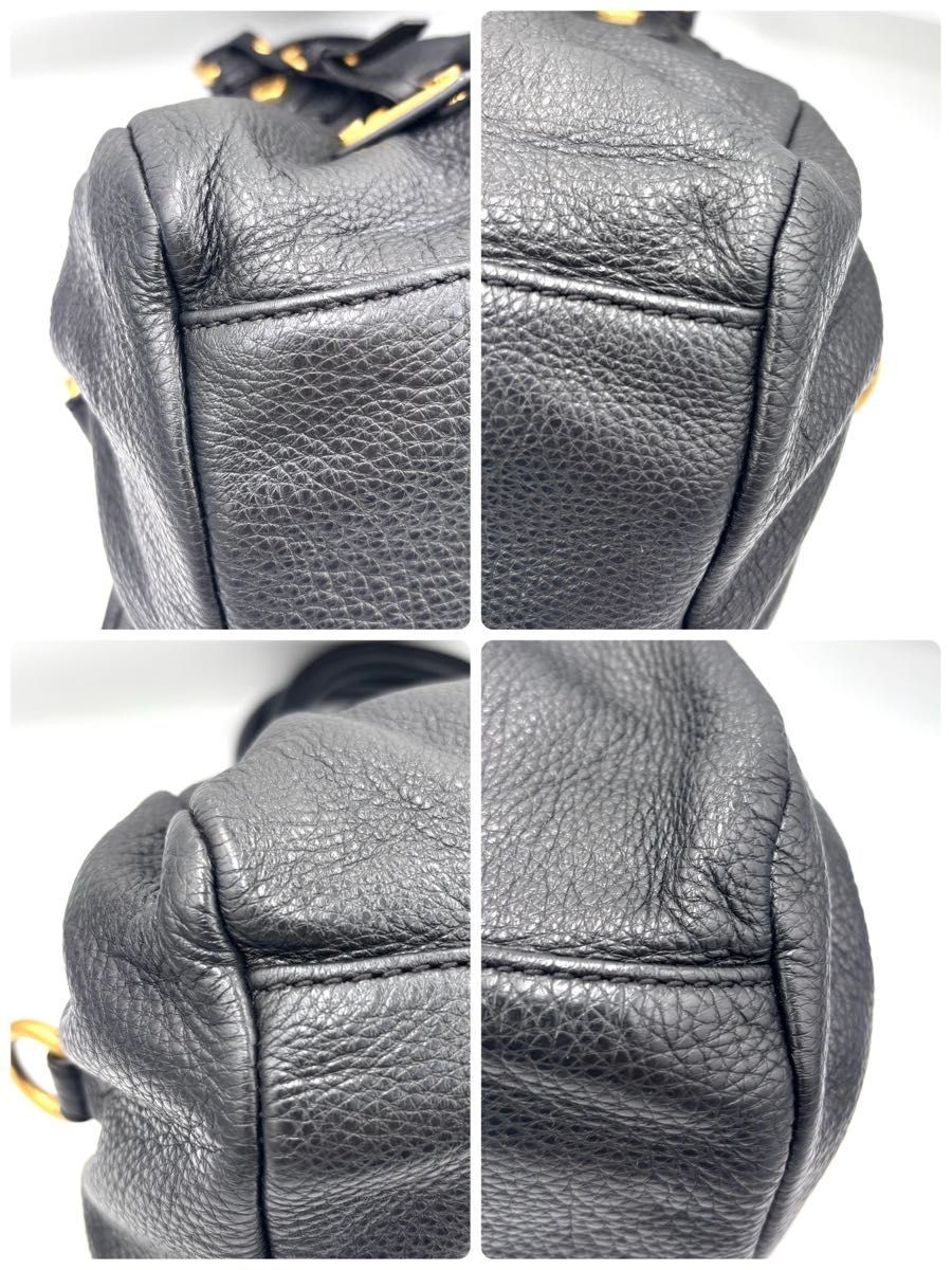 Marc Jacobs Classic Q Baby Groovy 2way Shoulder Bag Handbag Black Y2K