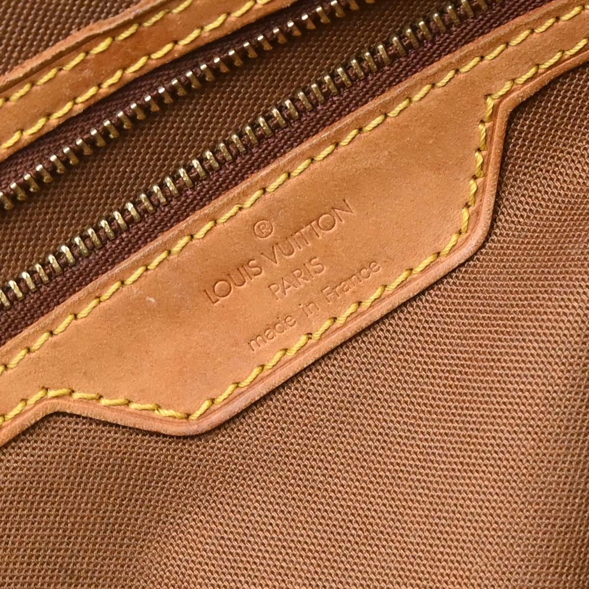 Best05 LOUIS VUITTON CABAS MEZZO HAND TOTE BAG MONOGRAM M51151 TH0061 BQ00933