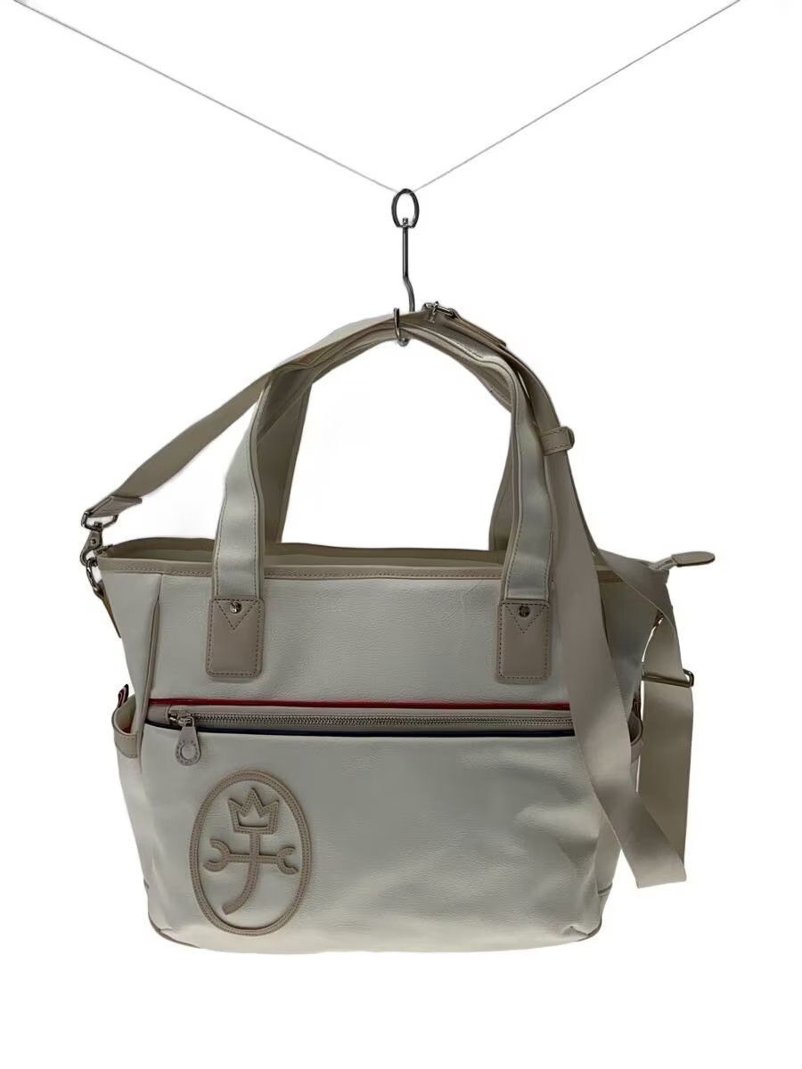 CASTELBAJAC Shoulder Bag Leather WHT
