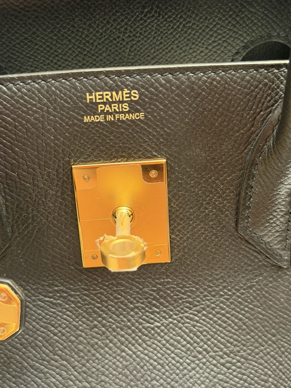2019 Authentic HERMÈS 30 Birkin Noir Black Epsom GHW