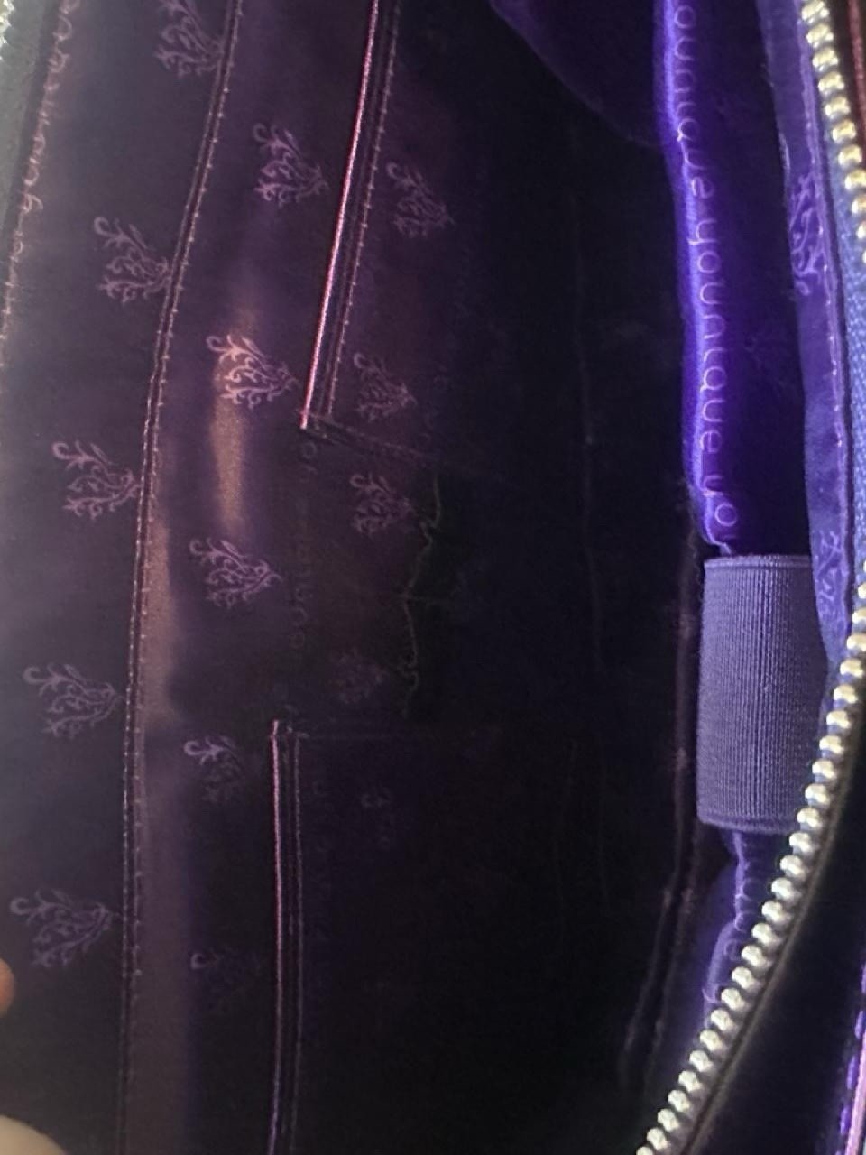 Younique Metallic Purple Double Black Handles
