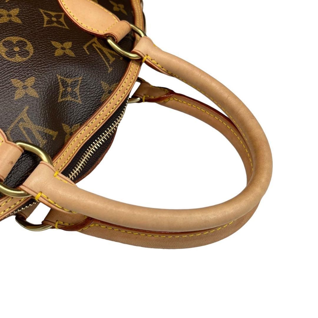 Rare Louis Vuitton Lockit Monogram Handbag Versatile Vintage 29x28x11.5cm