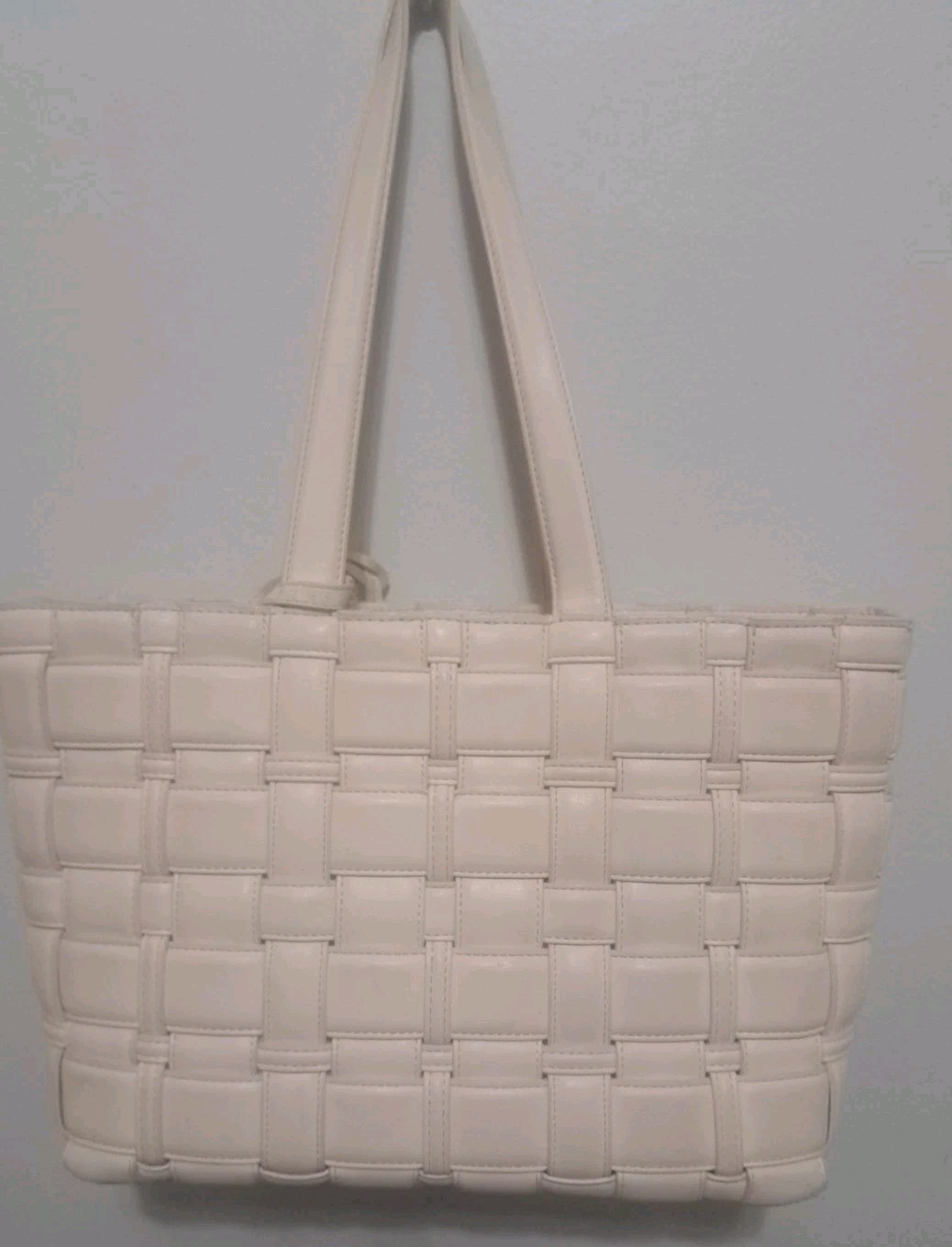 MICHAEL KORS Ivy East West Medium Woven Women’s Tote +Pouch+ cloth MK bag
