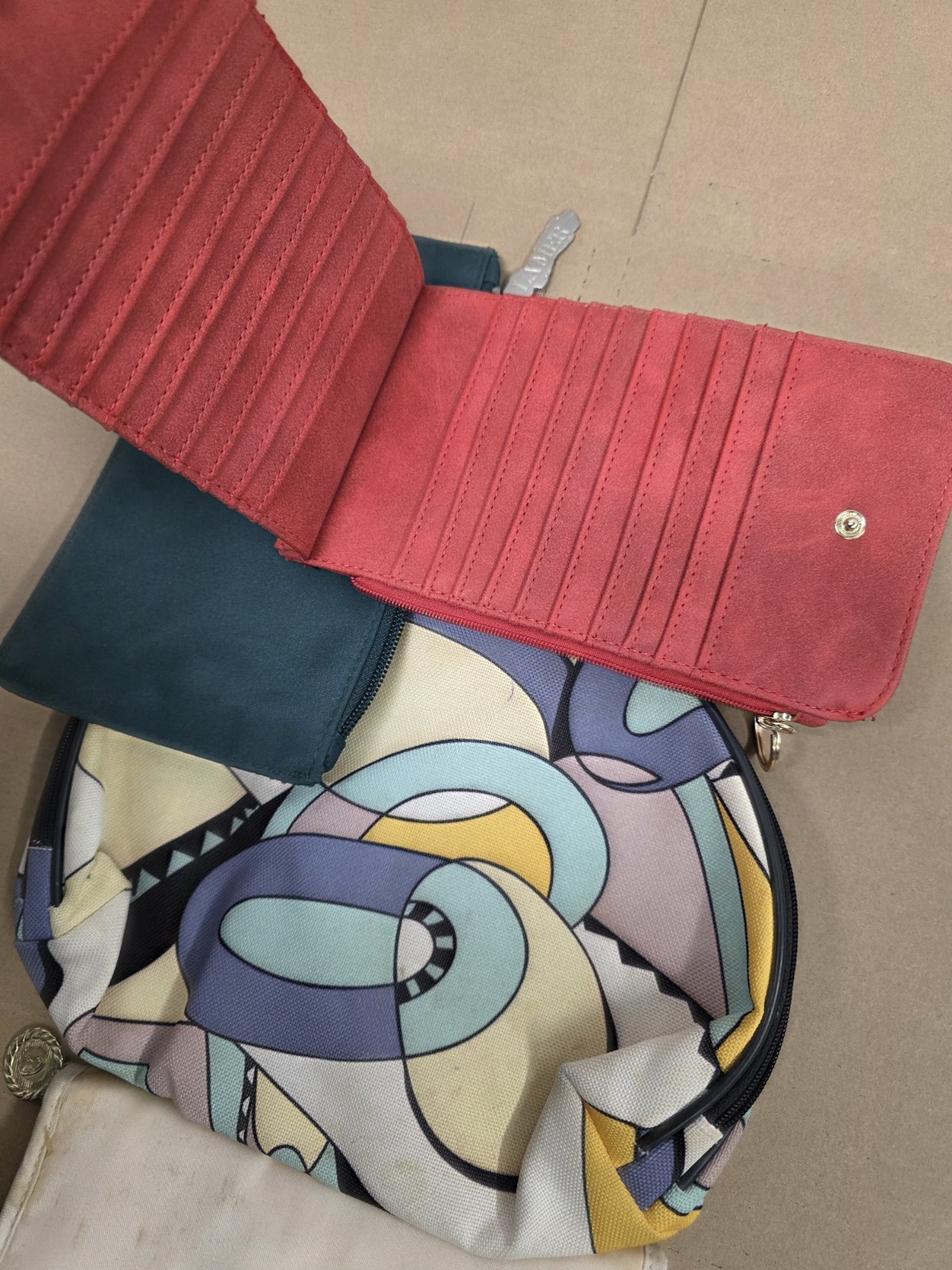 Vintage Oscar De La Renta Cloth Organizer Bag + Others