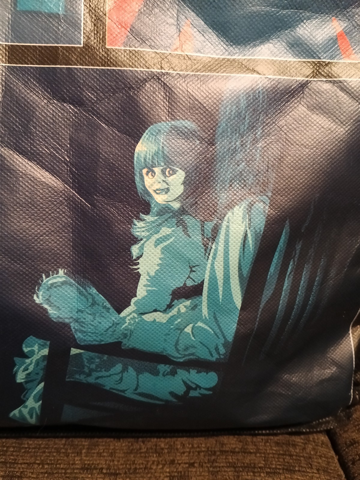 Reuseable Classic Horror Tote/Exorcist, Friday The 13th,Annabell, The Lost Boys
