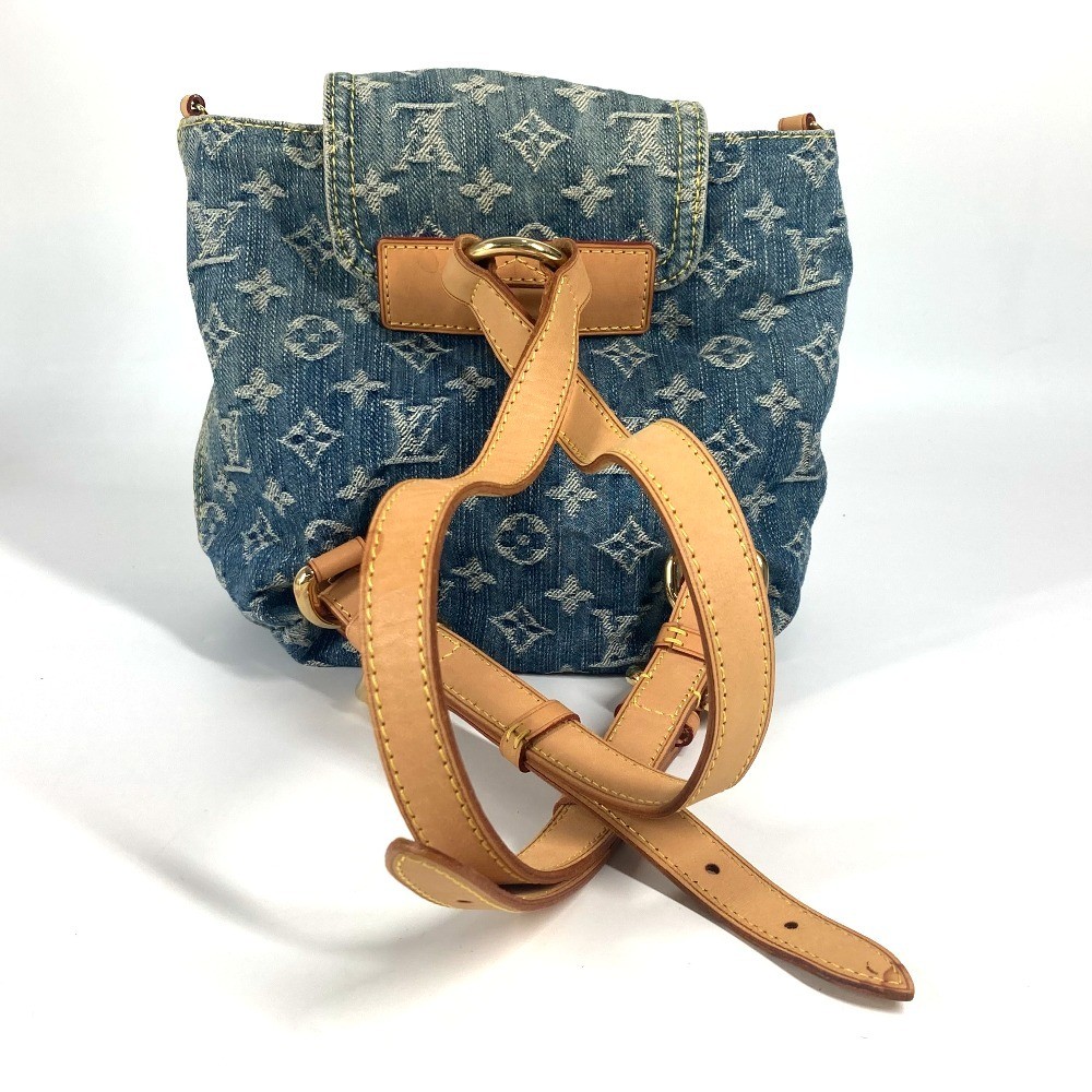 LOUIS VUITTON M95057 MonogramDenim Sac AdoPM Bag Backpack
