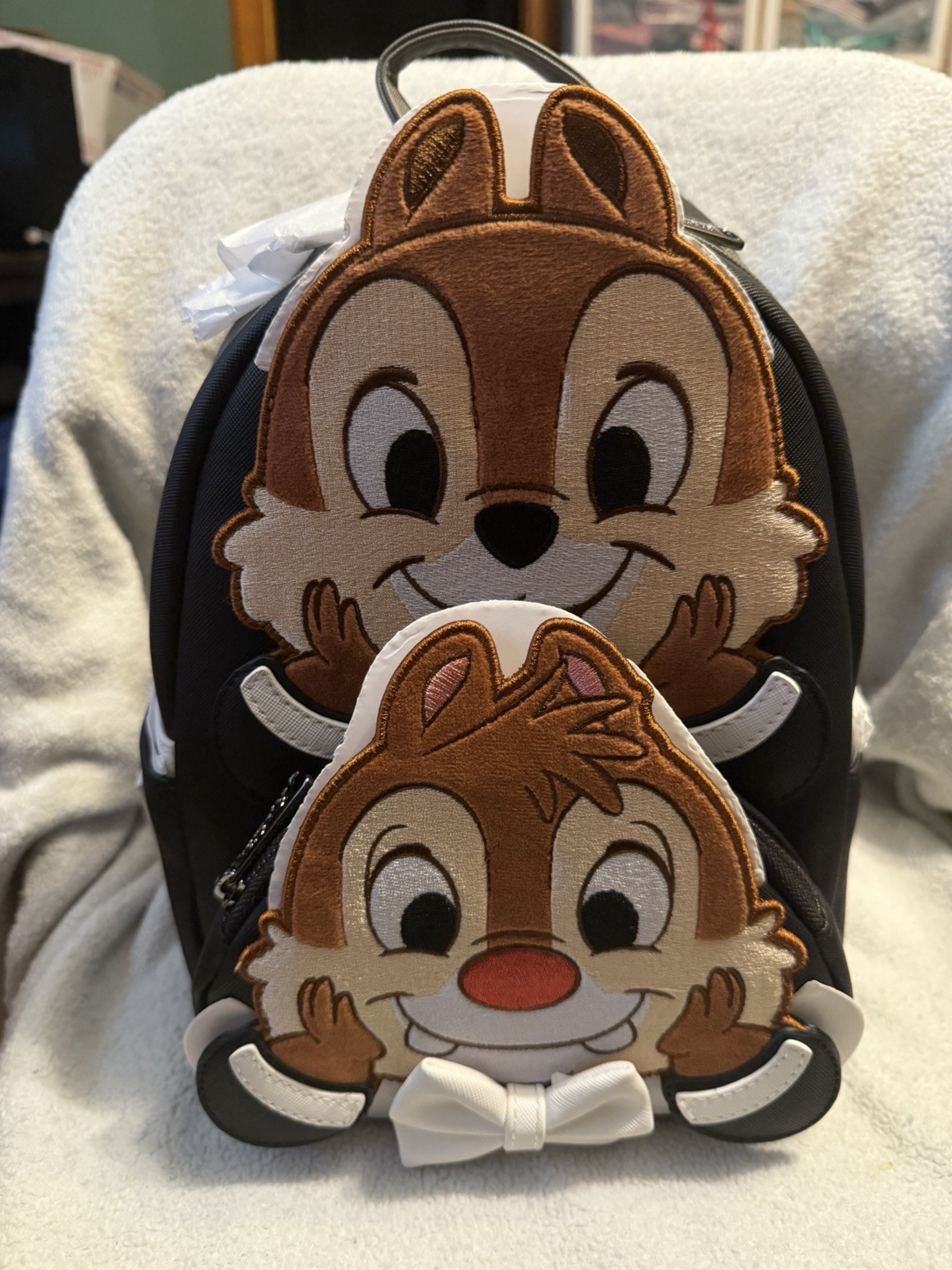 Loungefly~Disney~Chip and Dale Tuxedo~ Clarice~Mini Backpack~WDBK4526~NWT