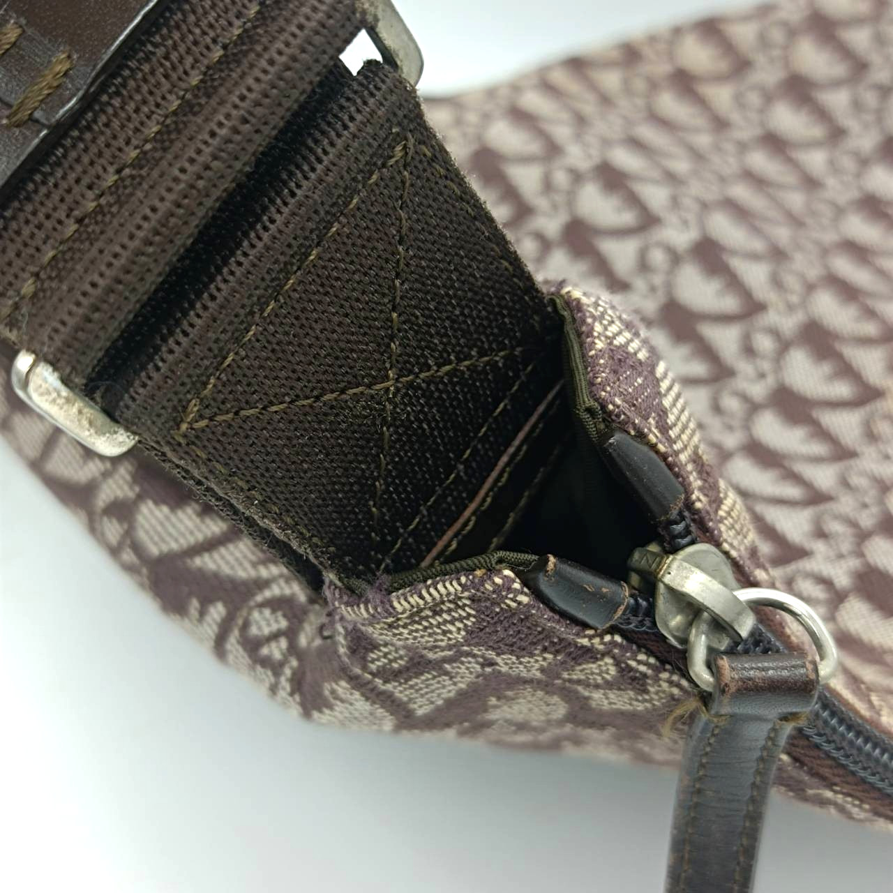 Christian Dior shoulder canvas bag Rank BC B0B0043