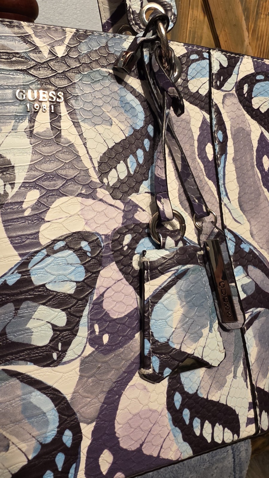 GUESS Kamryn Butterfly Print
