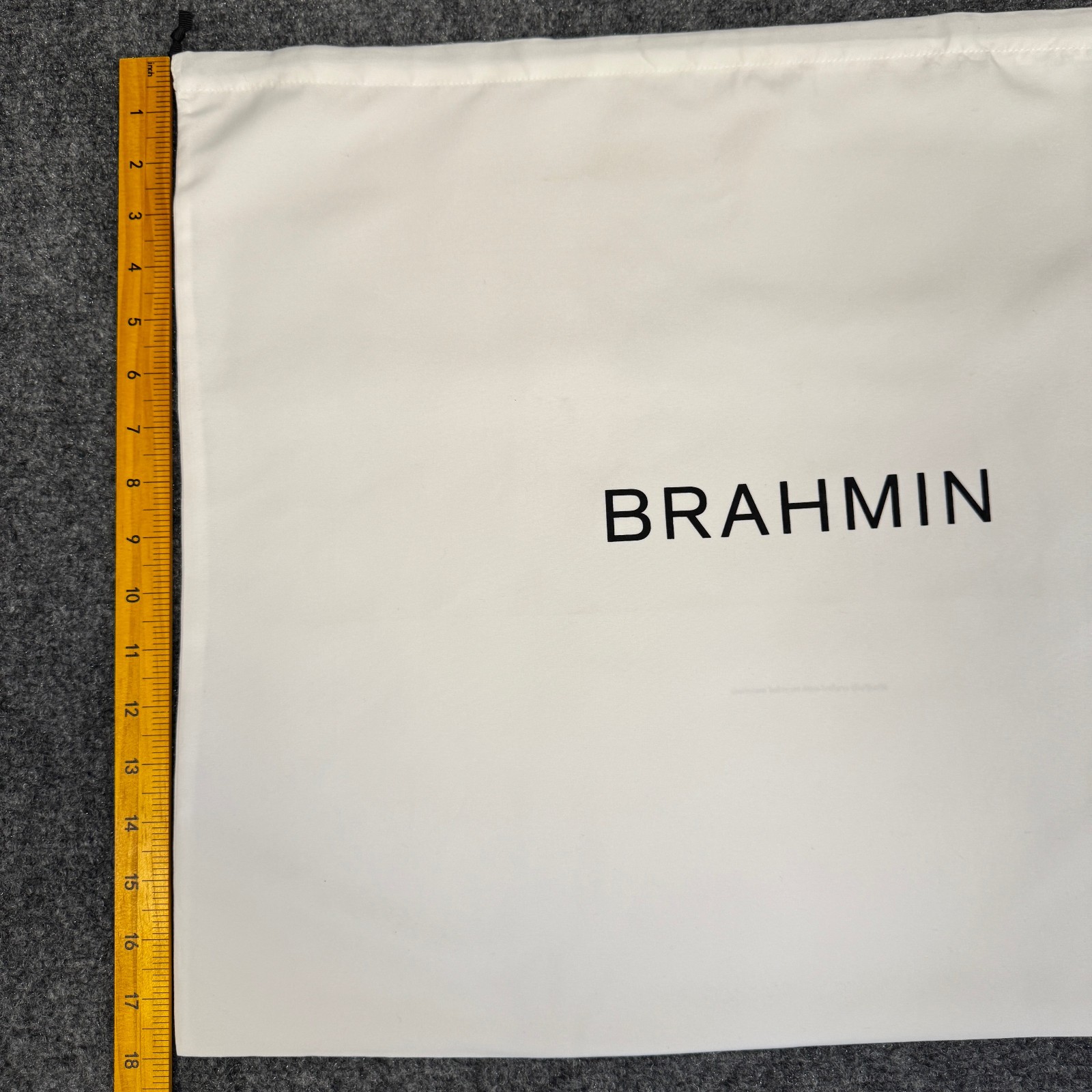 Medium BRAHMIN Drawstring Handbag Dust Protector Bag/Cover 18″x22″