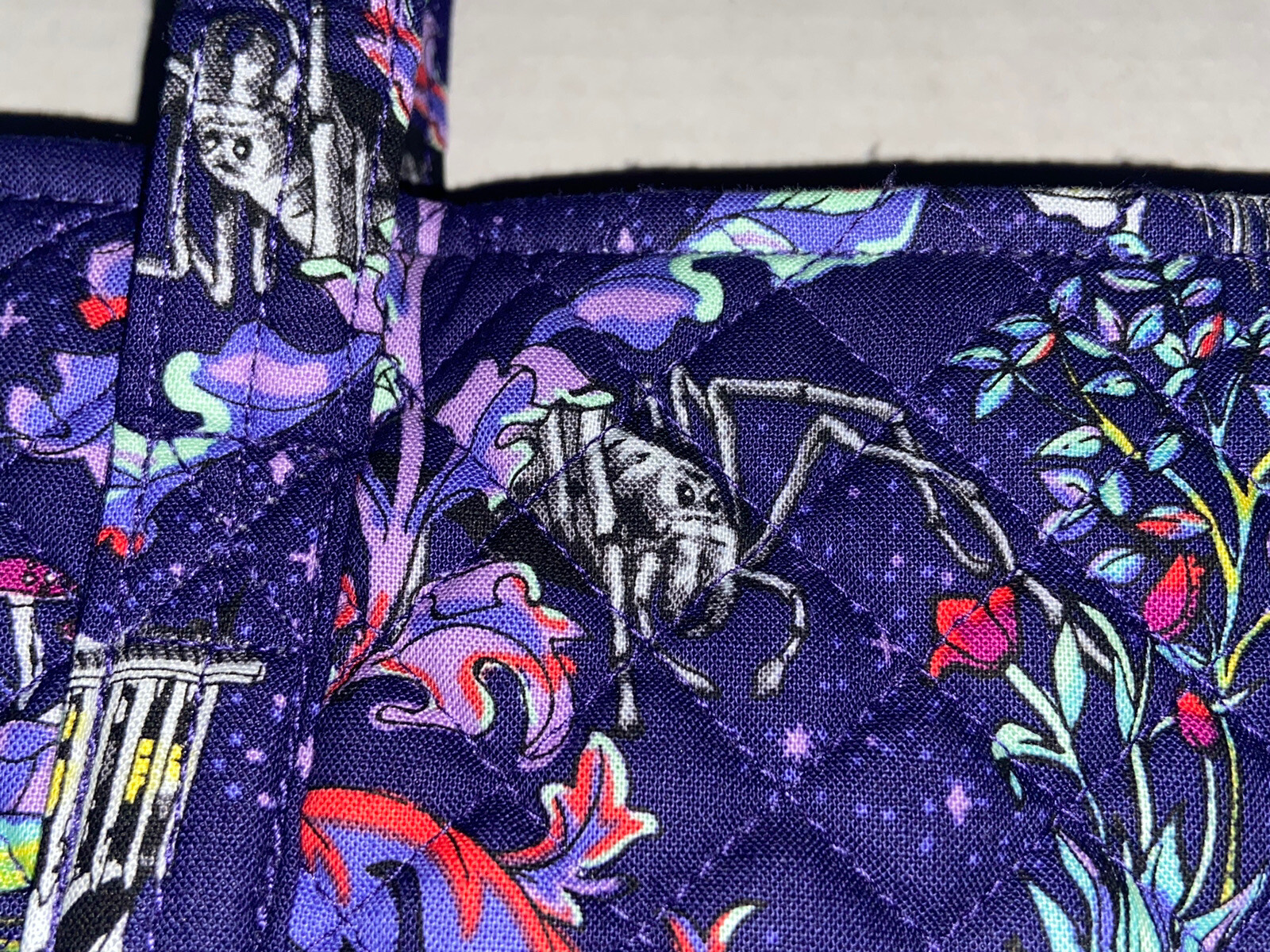 NWT Vera Bradley Harry Potter Purple Forbidden Forest Owls Small Tote Bag Purse