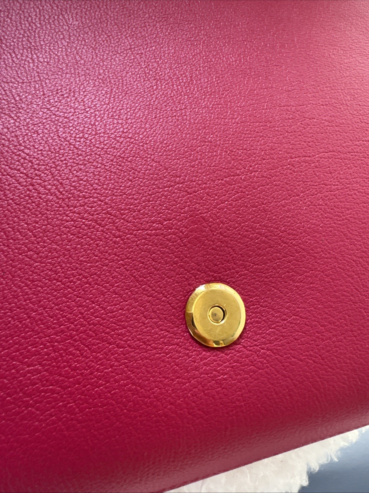 AUTH YVES SAINT LAURENT BELLE DE JOUR ENVELOPELARGE CLUTCH PINK YSL