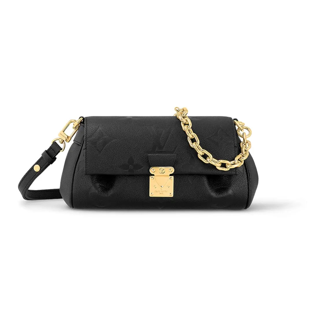 LOUIS VUITTON Favorite Underarm Bag Single Shoulder Bag Women’s 9.4×3.5×5.5 in