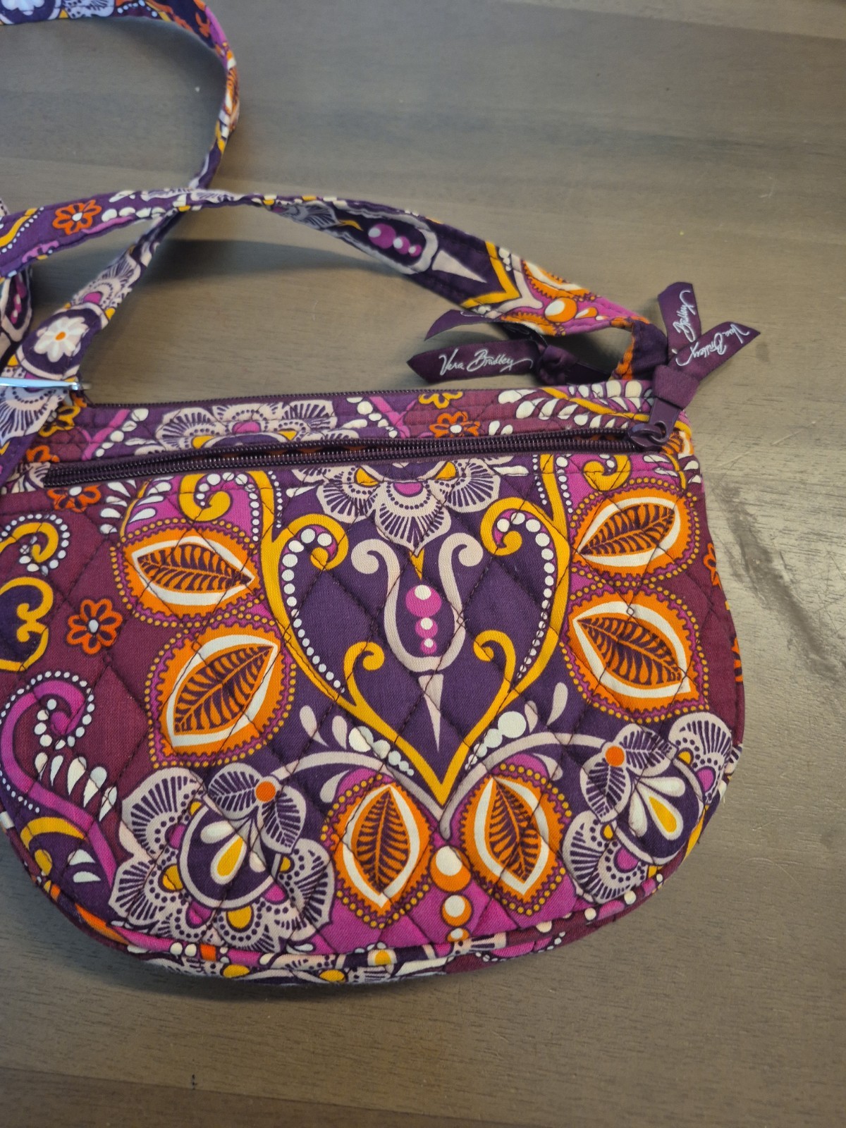 Vera Bradley SAFARI SUNSET Lizzy Small Crossbody Purse