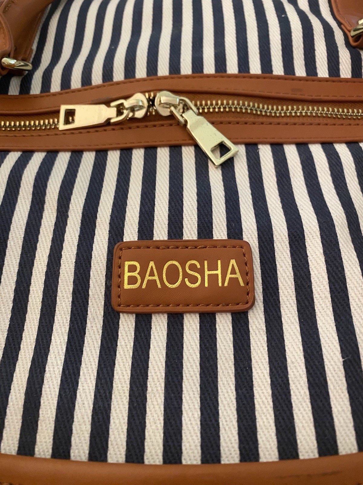 Baosha Large Bag Approx. 20x13x8.75″ Weekender Duffle Bag with Shoulder Strap