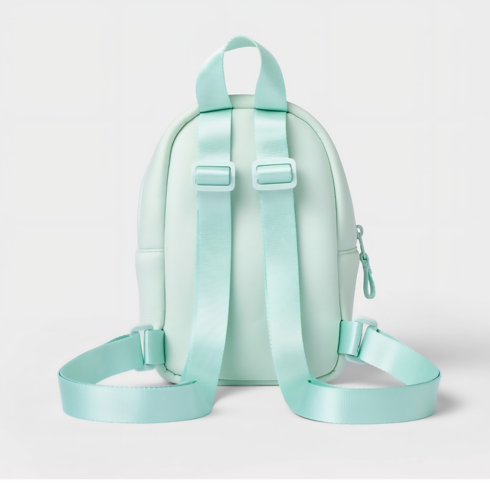 NWT! All in Motion Mini Neoprene Backpack Water Repellent Mint Green 8.5″