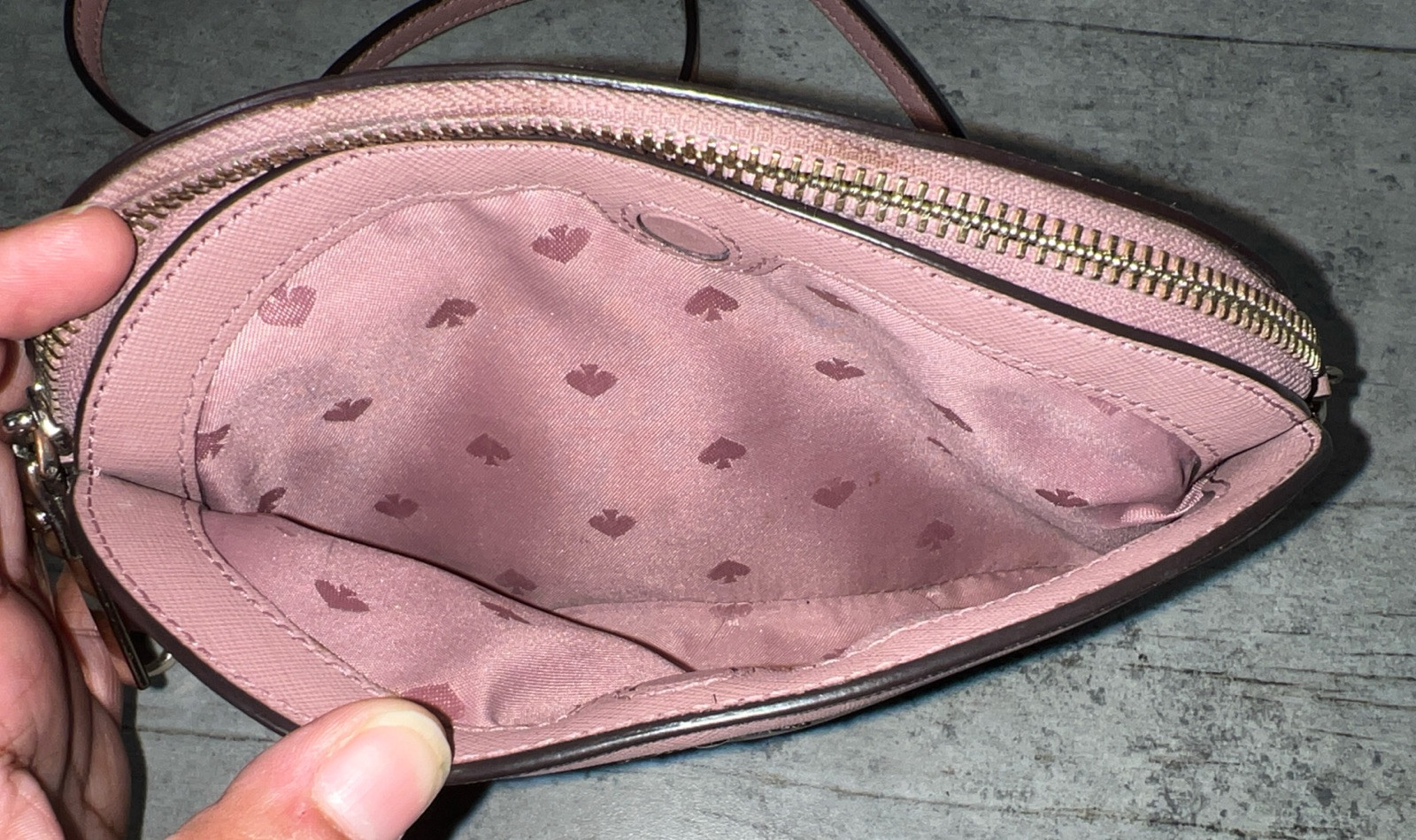 Kate Spade Morgan Double-zip Dome Crossbody Bag in Pink