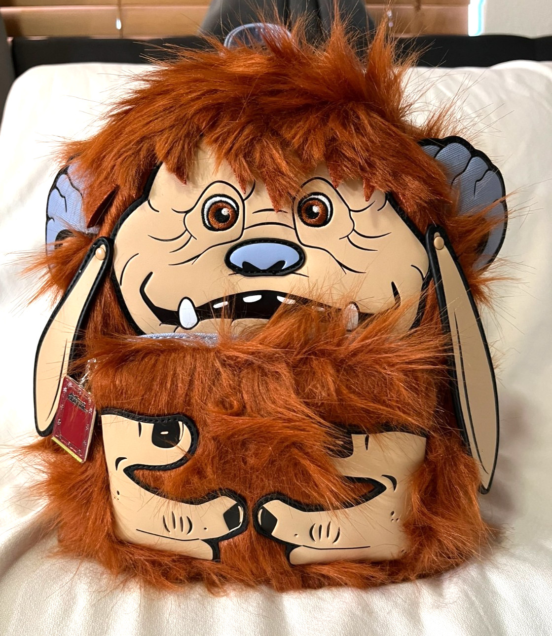 Loungefly Labyrinth Ludo Mini Backpack, Furry w/Moving Parts- New w/Tags!
