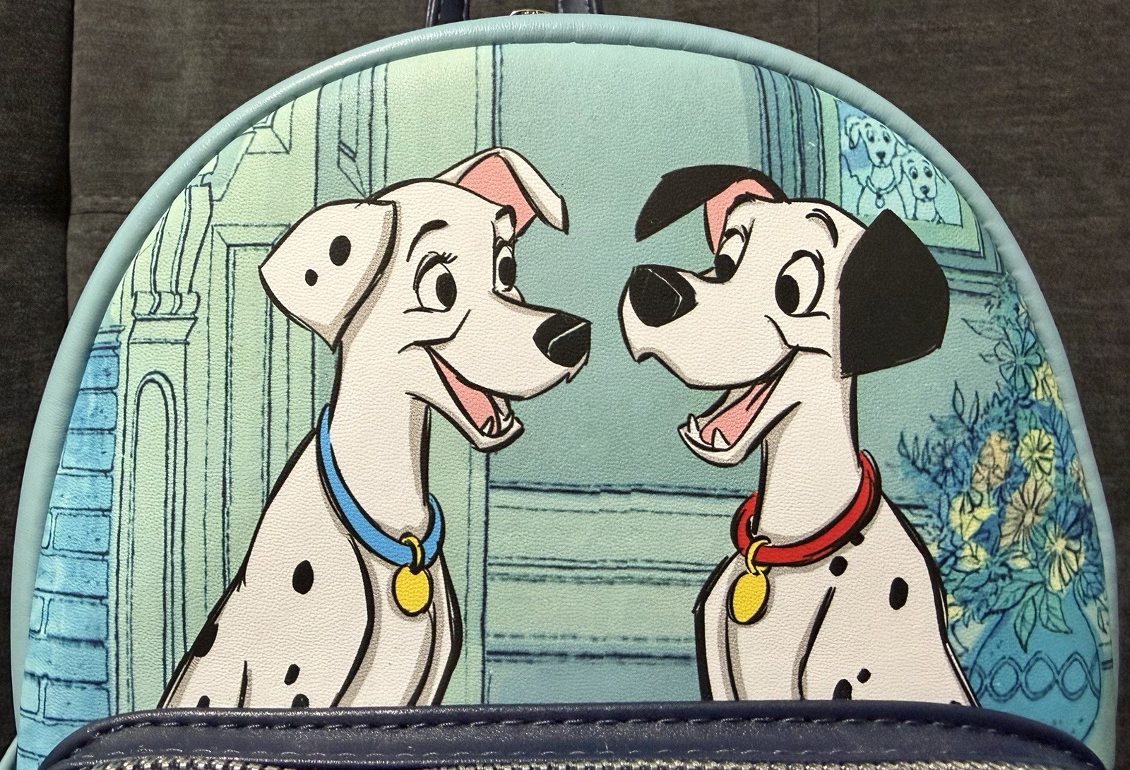 Disney Loungefly 101 Dalmatians Family Mini Backpack EUC HTF
