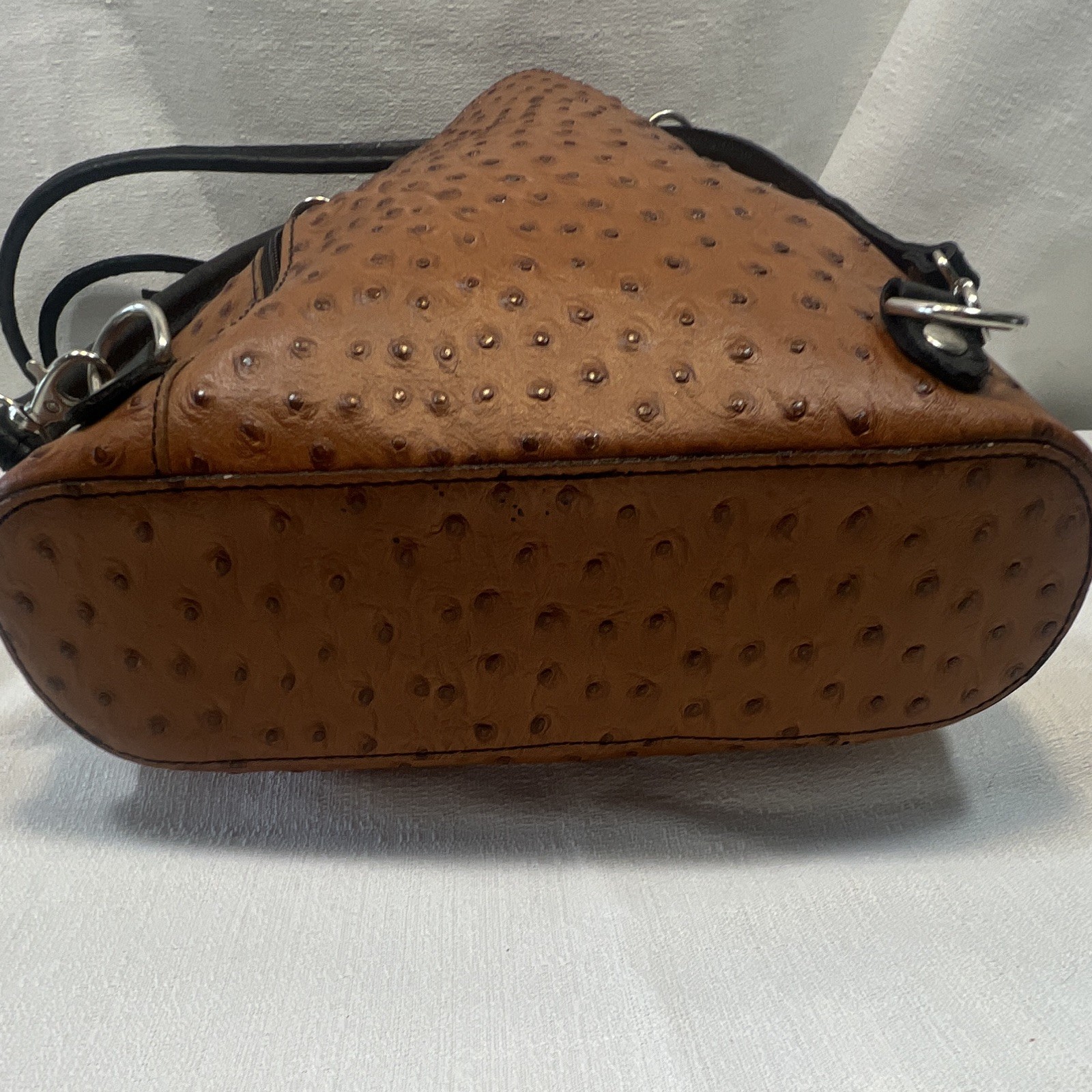 Vintage Borse In Pelle Made In Italy Ostrich Leather Purse – Genuine Leather