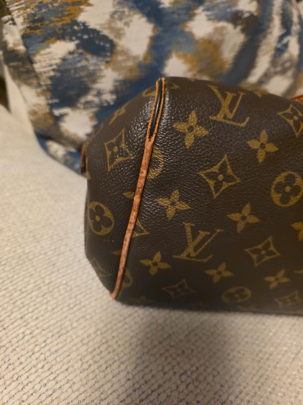 Louis Vuitton Montorgueil Shoulder Bag PM Brown Canvas