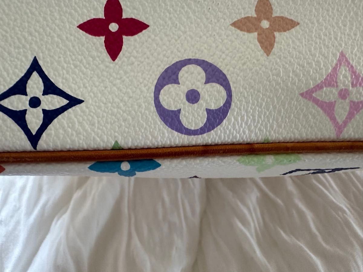Louis Vuitton Monogram Multicolor Trouville Studs Handbag Bag