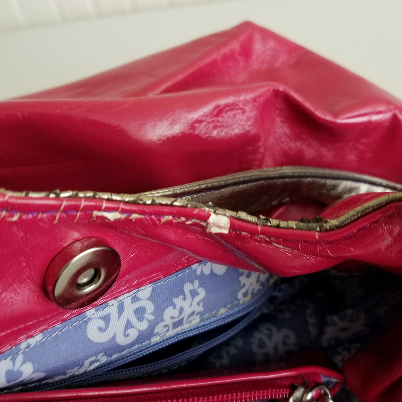 Kathy Van Zeeland Hobo Vegan Faux Leather Pleather Shoulder Bag Purse Pocketbook