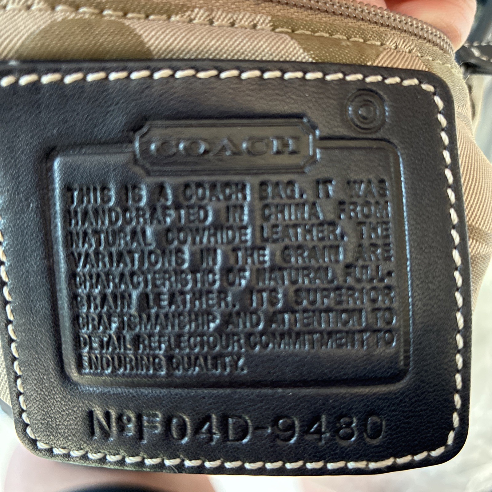 Coach Vintage Black Soho Leather Buckle Flap Shoulder or Crossbody Bag 9480