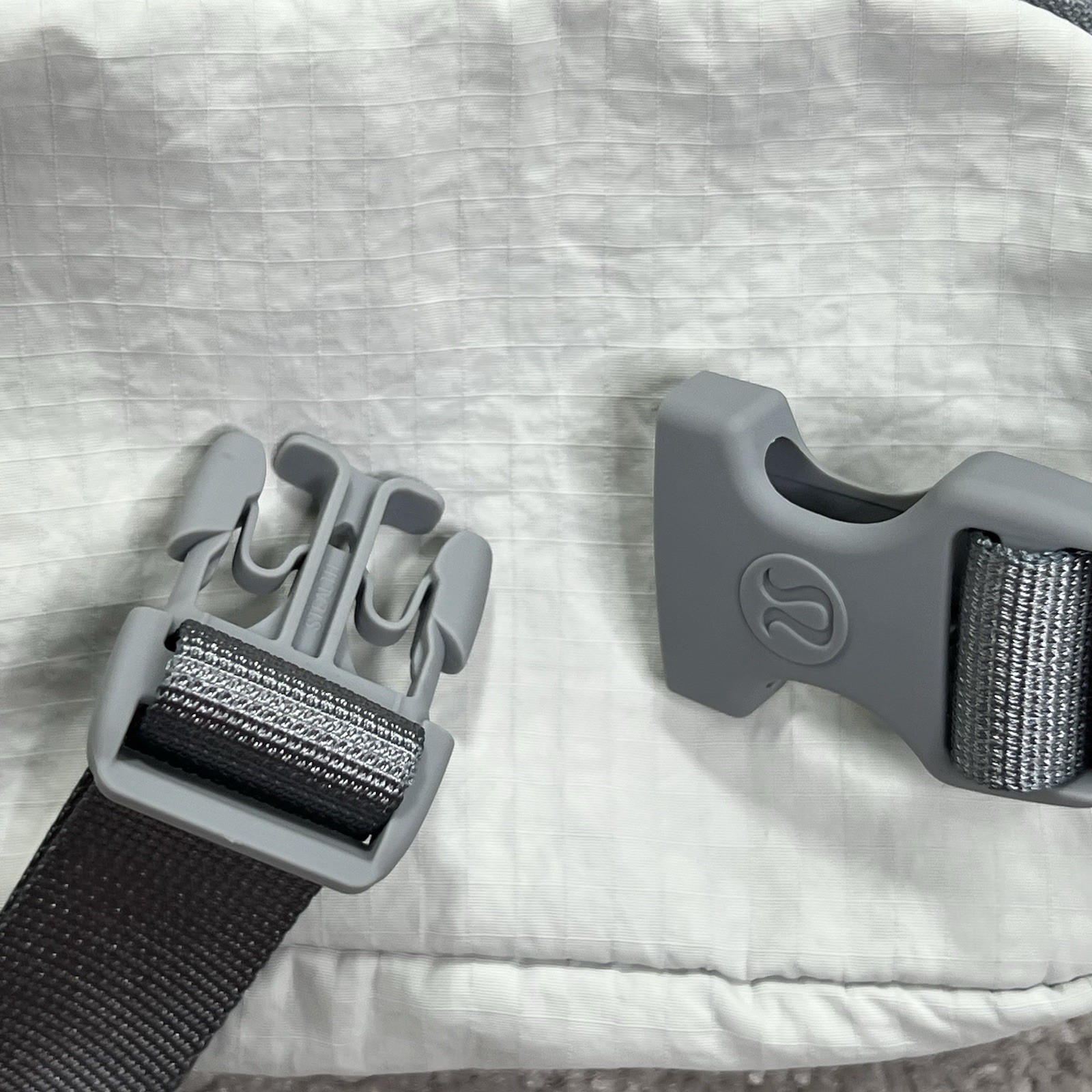 Lululemon Everywhere Mini Belt Bag Gray Ripstop Adjustable LU9BJ9S New NWT