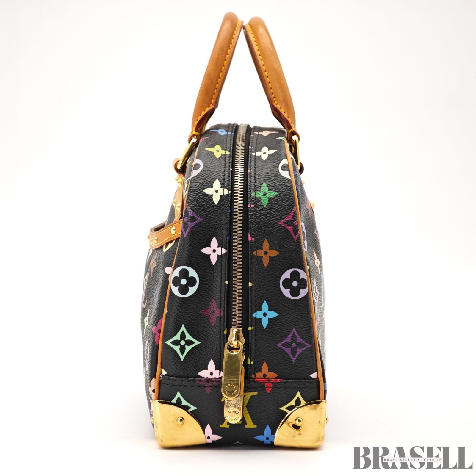 Louis Vuitton Monogram Multicolore Noir Trouville M92662【ImportFeeFREE】