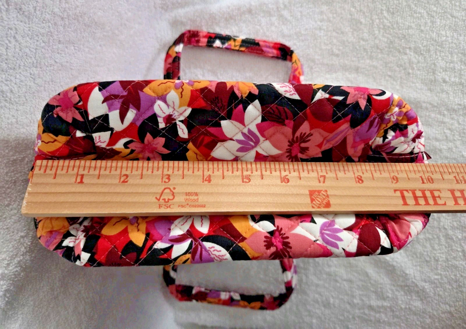 Vera Bradley Mini Multi-Compartment Crossbody In Rosa Floral NWT