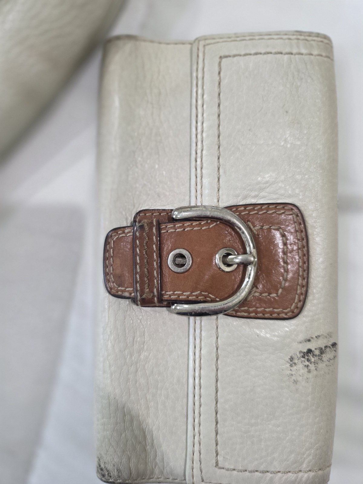 VINTAGE Coach Soho Pebbled Leather w/ Matching Wallet