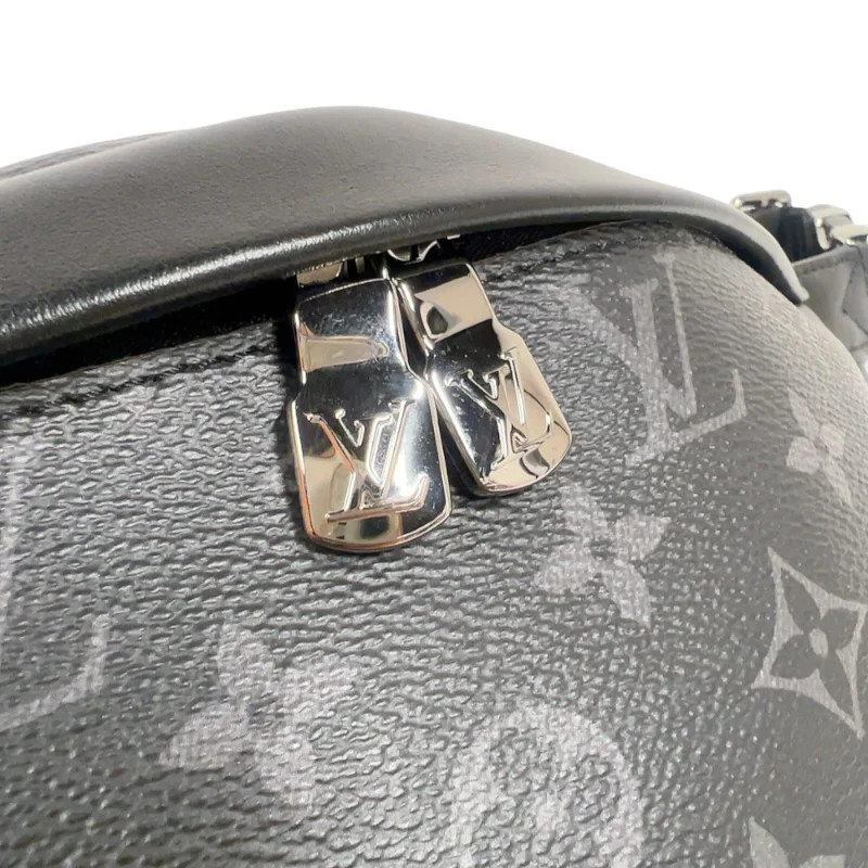 LOUIS VUITTON Discovery Bumbag PM Black Monogram Bag M46035 #OKB6647