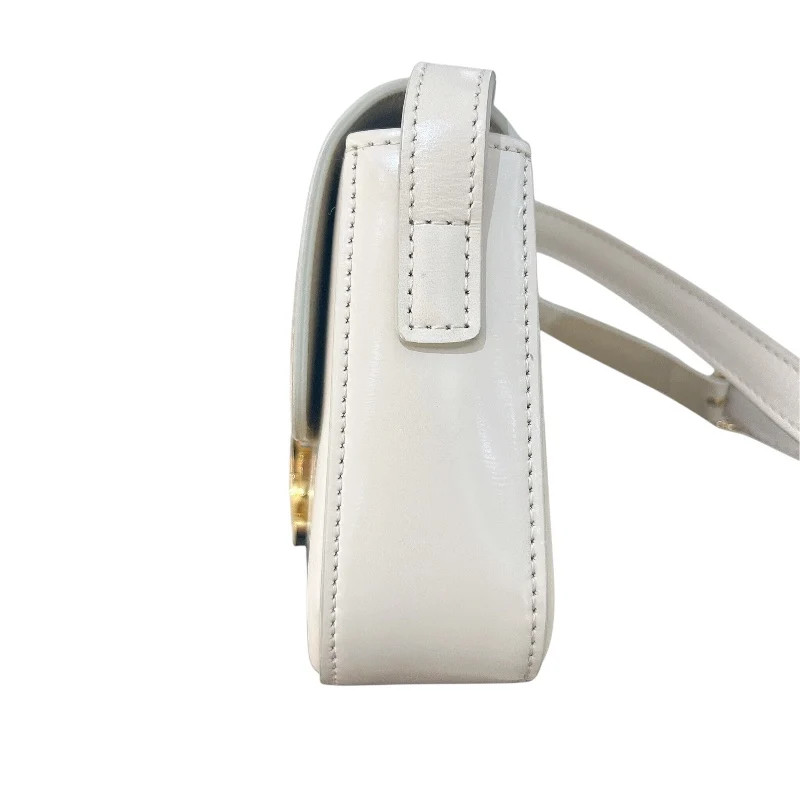 CELINE Belt Bag Claude Beige Calfskin Shoulder Bag 194143 #OKB5228