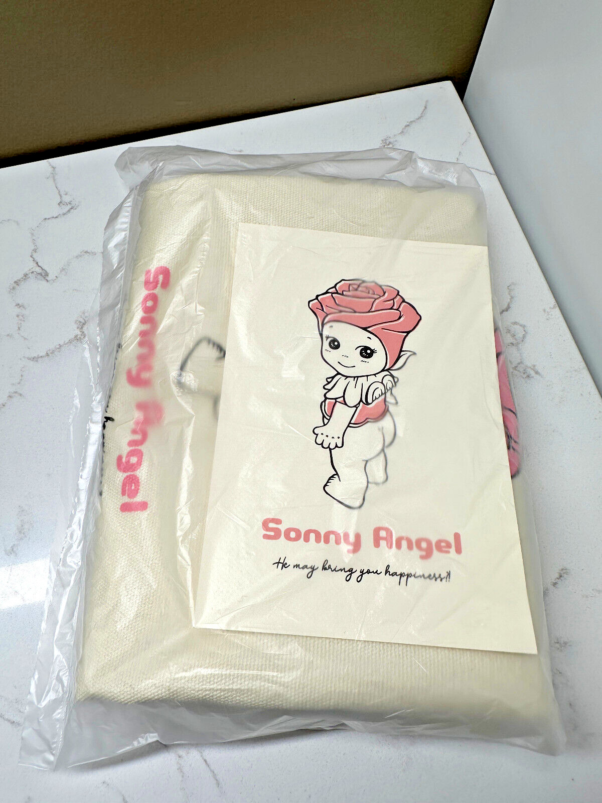 Official Original SONNY ANGELS INC Tote Bag w/Postcard