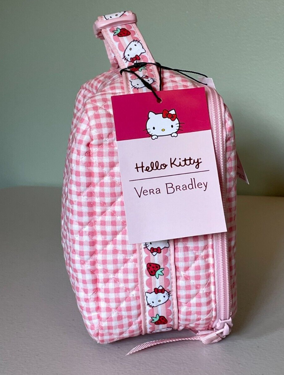 Vera Bradley HELLO KITTY Lay Flat Lunch Box ~ NWT