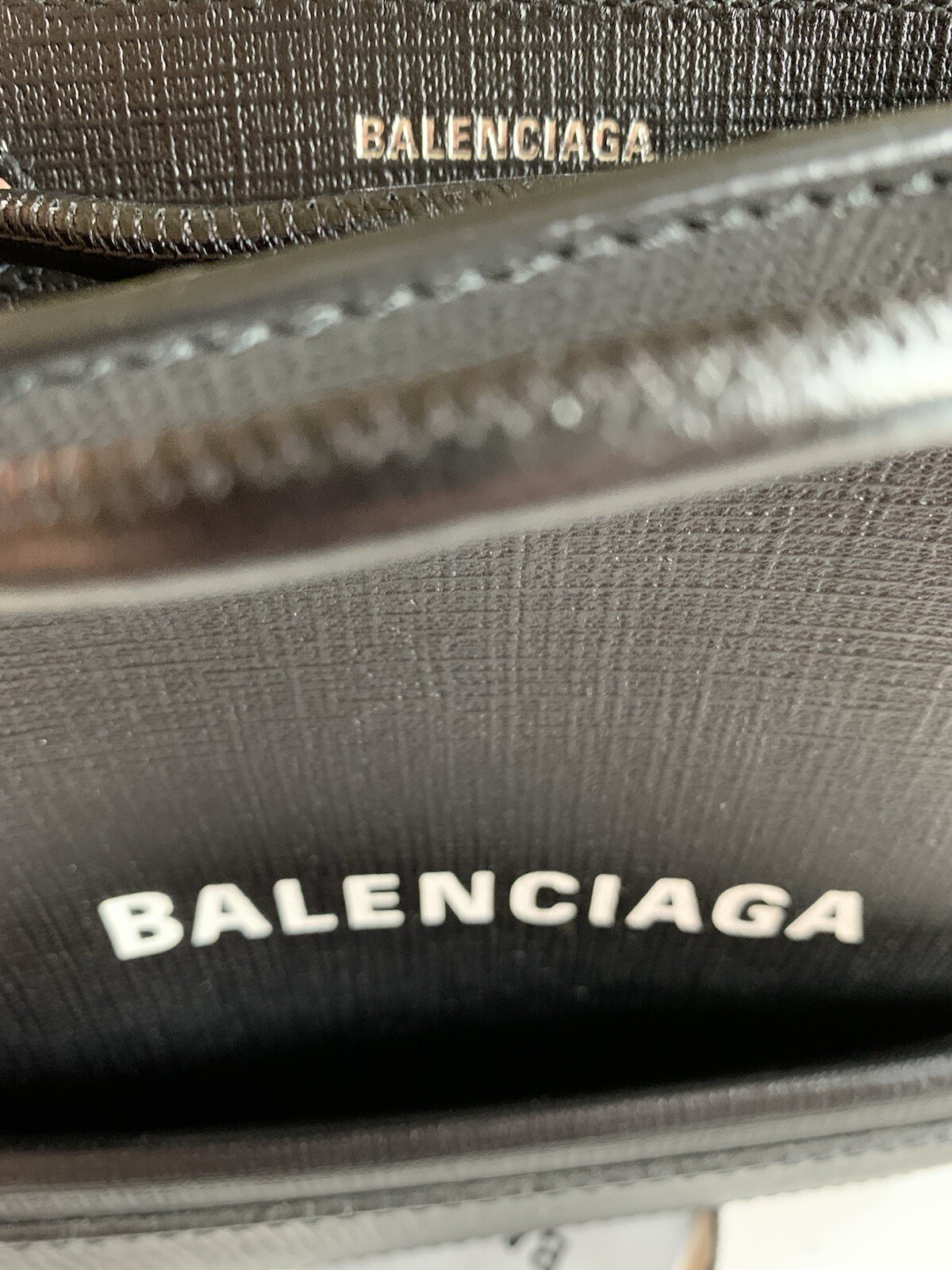Balenciaga Bag -Shopping Crossbody U Black Leather NEW!!!!!!