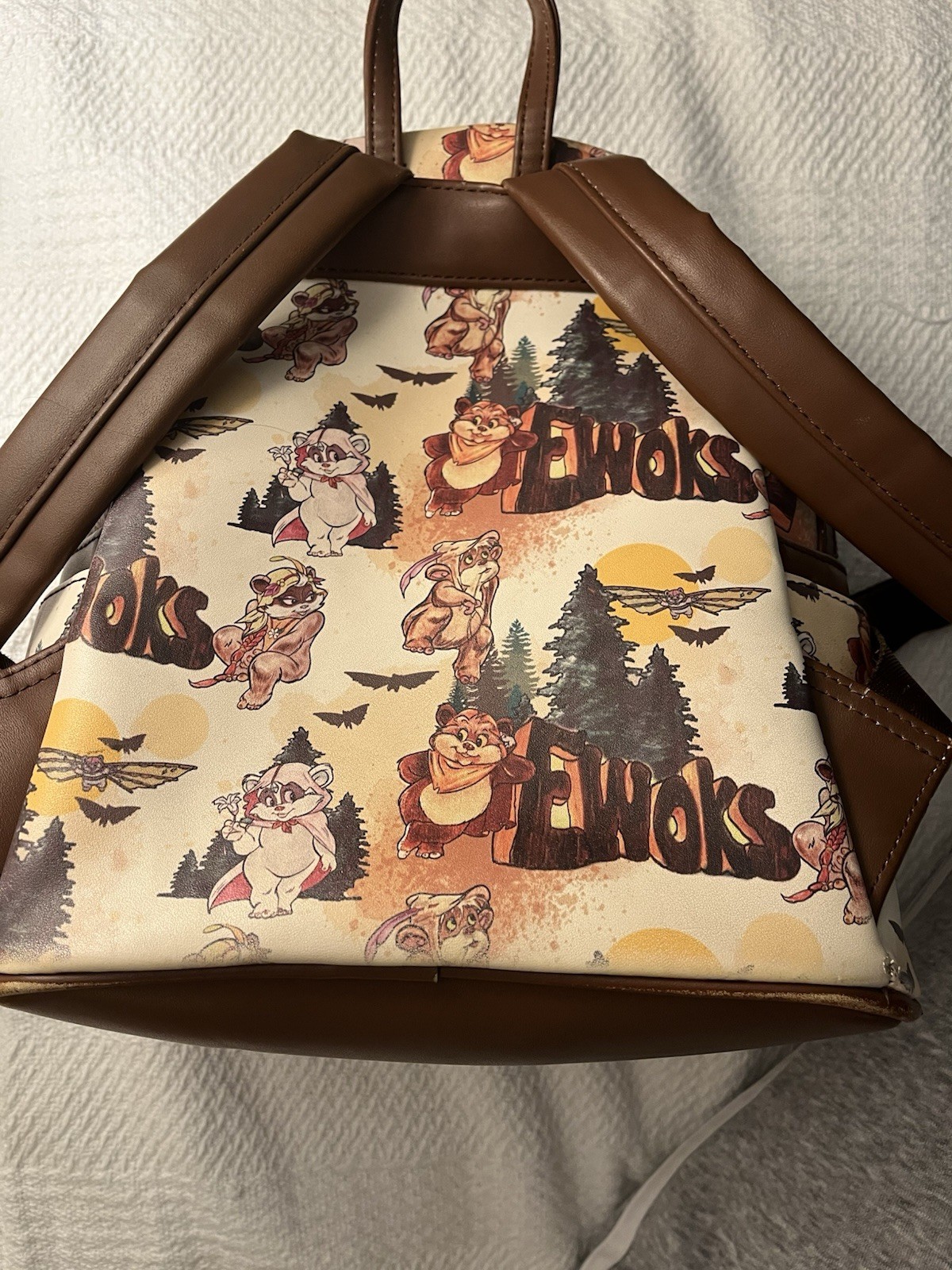 Loungefly Star Wars EWOK Mini Backpack EWOKS! RARE!