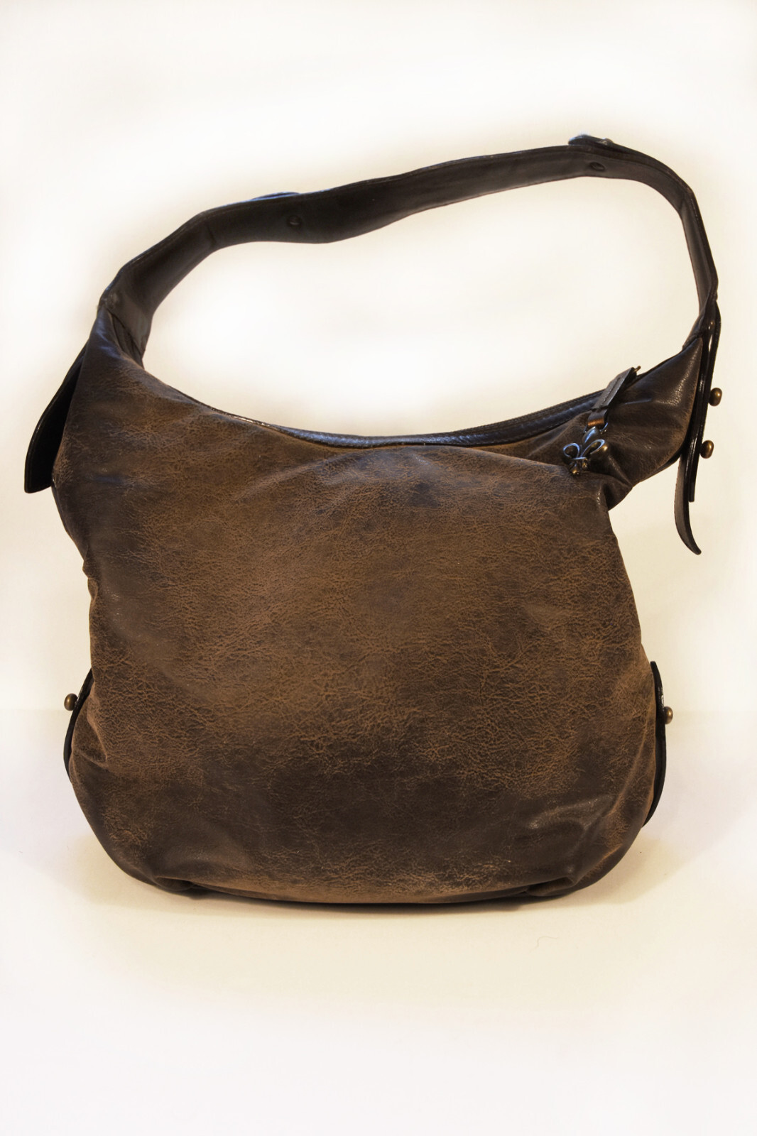 Donald J. Pliner Couture Hobo Bag, leather, 2000s EXC
