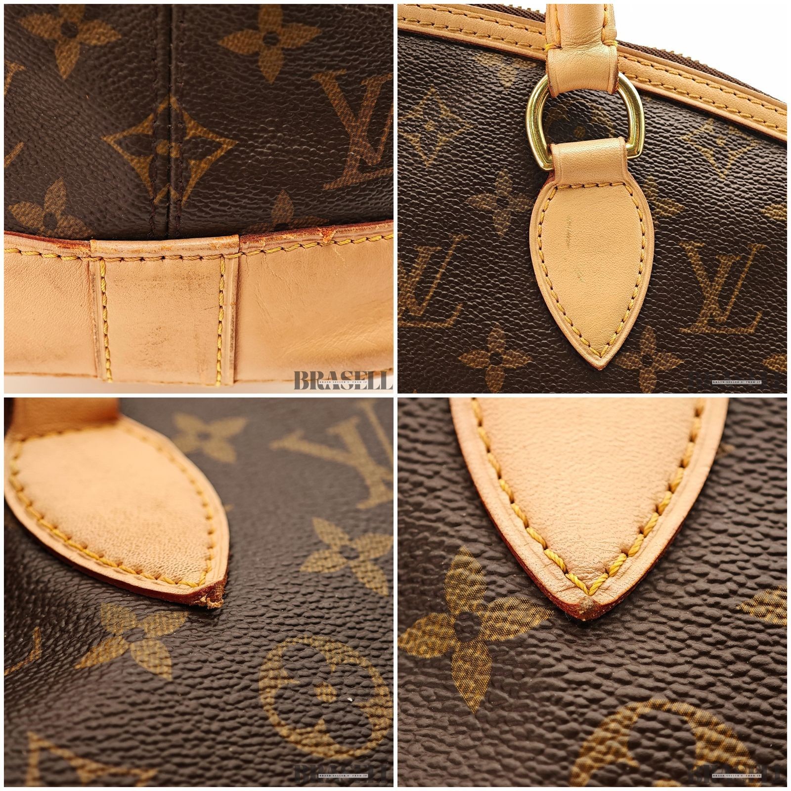 Louis Vuitton Lockit Horizontal Tote Bag M40104 Monogram Canvas【ImportFeeF…