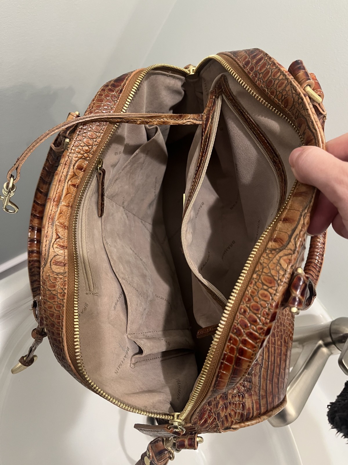 Brahmin Pecan Handbag