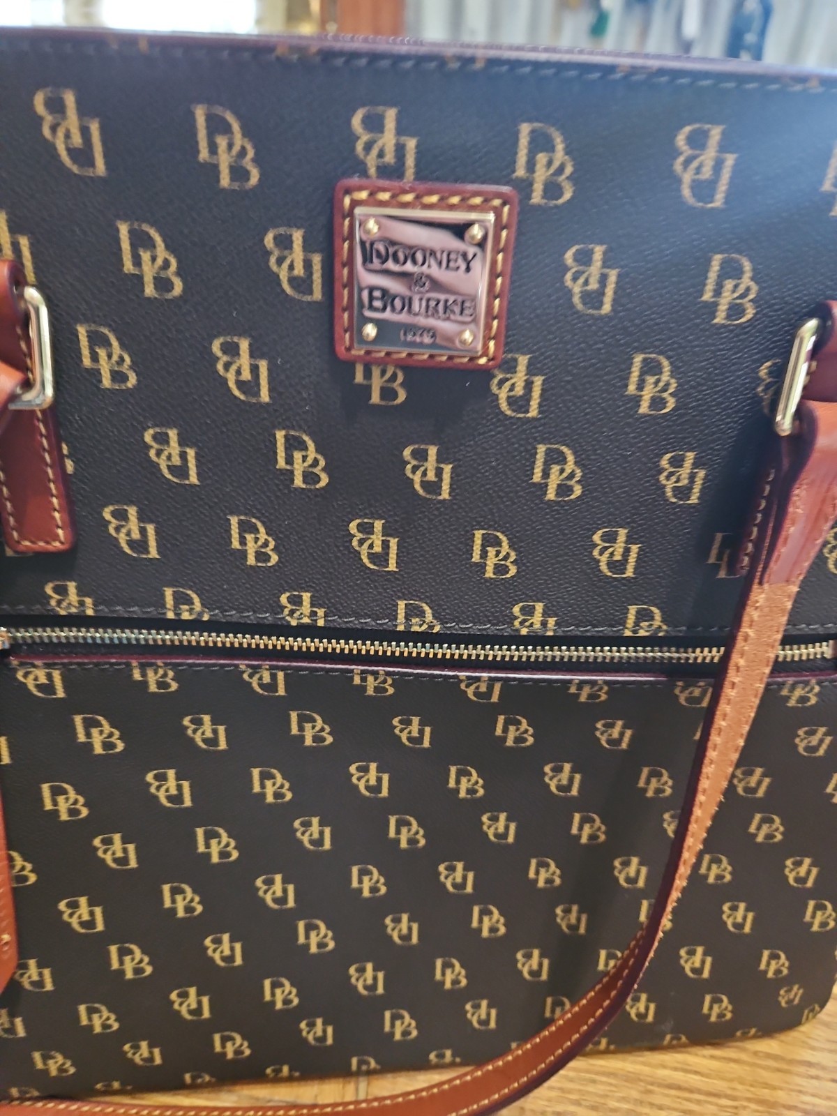 Dooney & Bourke Gretta Large Shopper Tote Brown