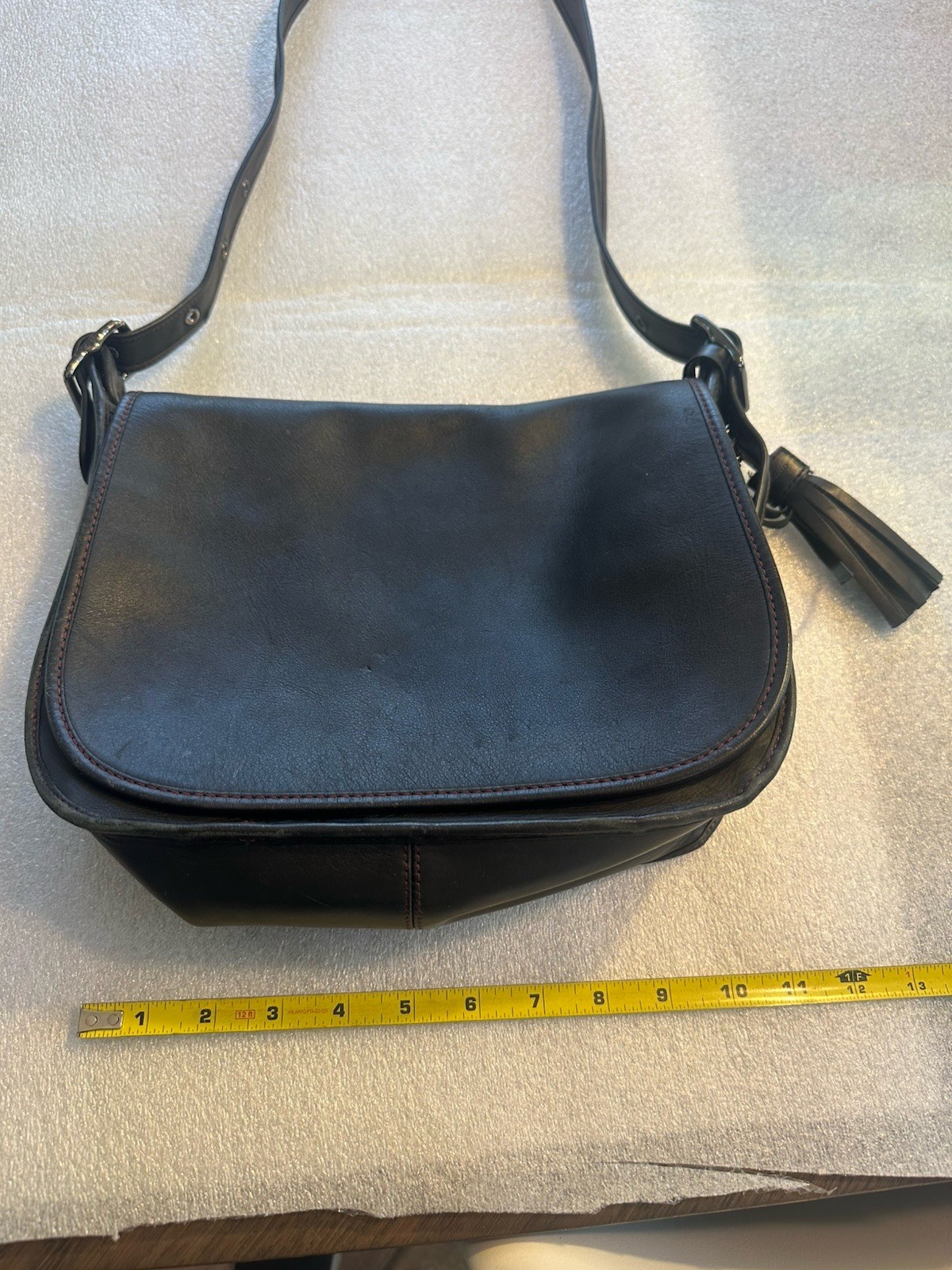 Vintage Coach #9951 Patricia Schneider’s Legacy Bag Purse Crossbody Flap Closure