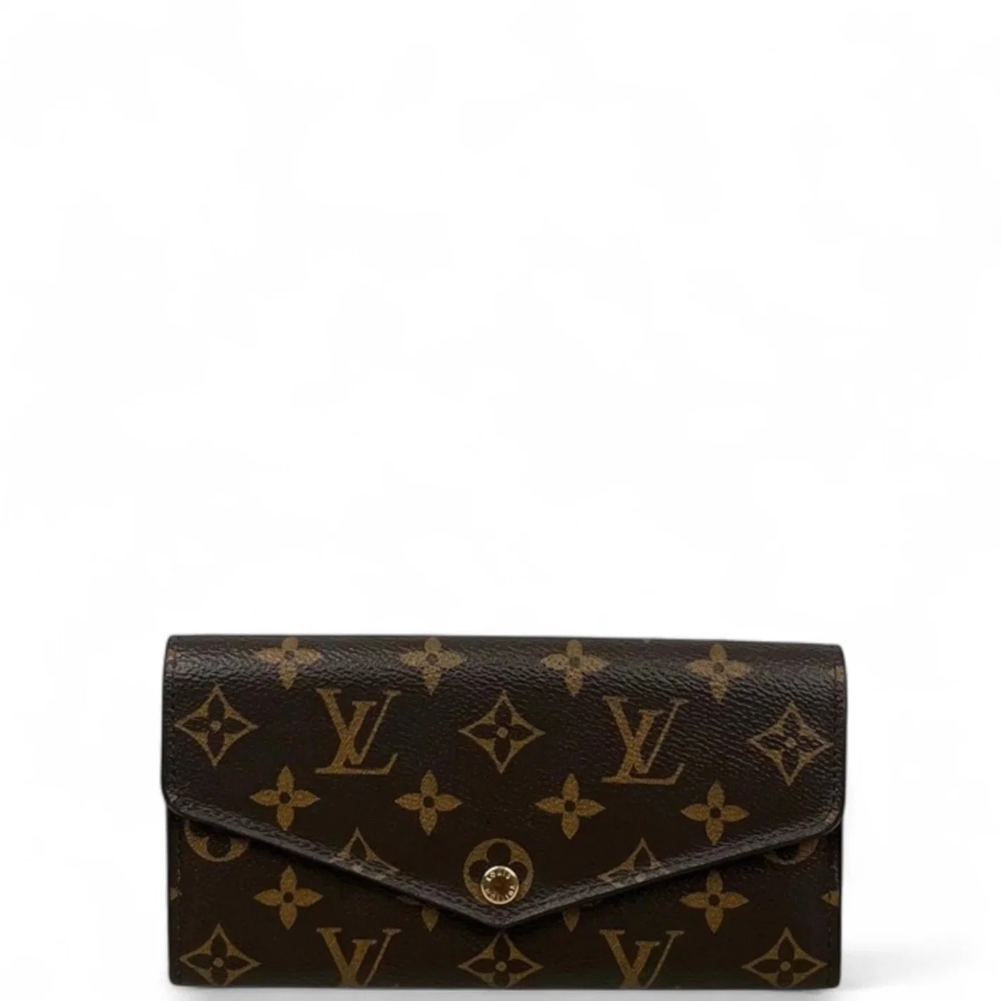 Louis Vuitton Sarah Wallet Nm Brown Monogram (dh071326d2r)